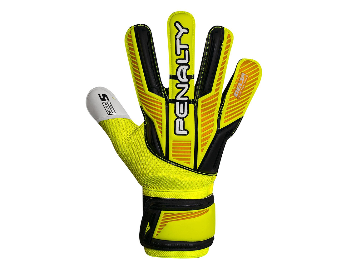 Guantes de Arquero Penalty delta Flat Training Amarillo 1