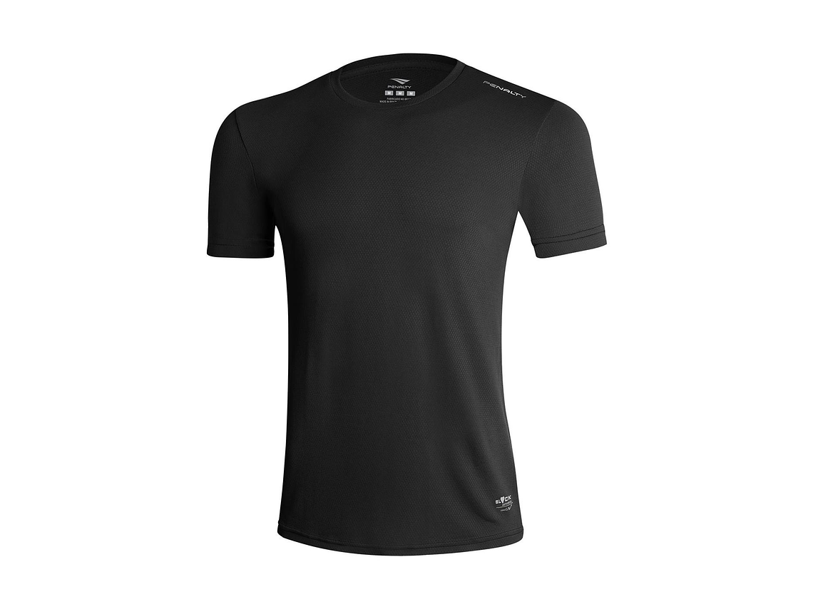 Polera Penalty Block Masculina Negro 1
