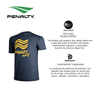 Polera Penalty Raiz Brush Petroleo 2