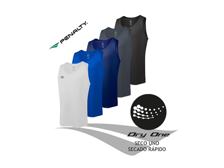 Polera Sin Manga Penalty X Azul 5