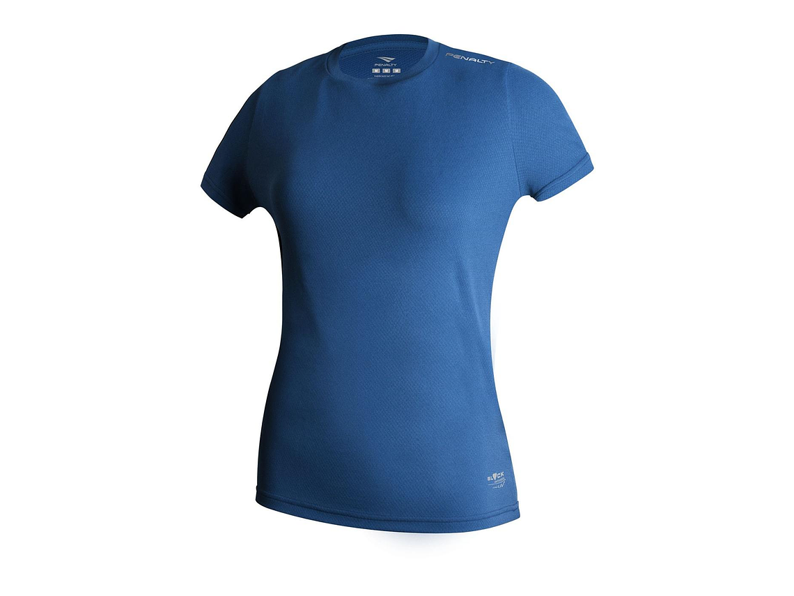 Polera Block Femenina Azul 1