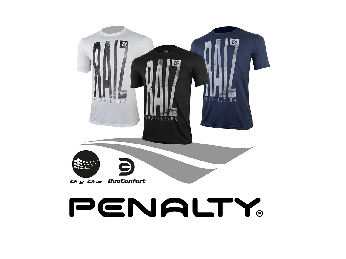 Polera Penalty Brasileira Azul Oscuro 4