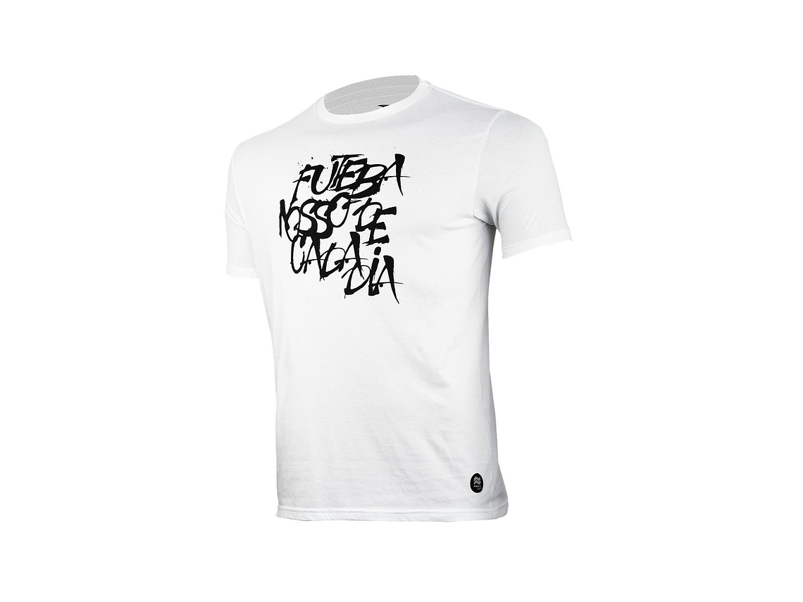 Polera Penalty Futbol Diario Blanco 1