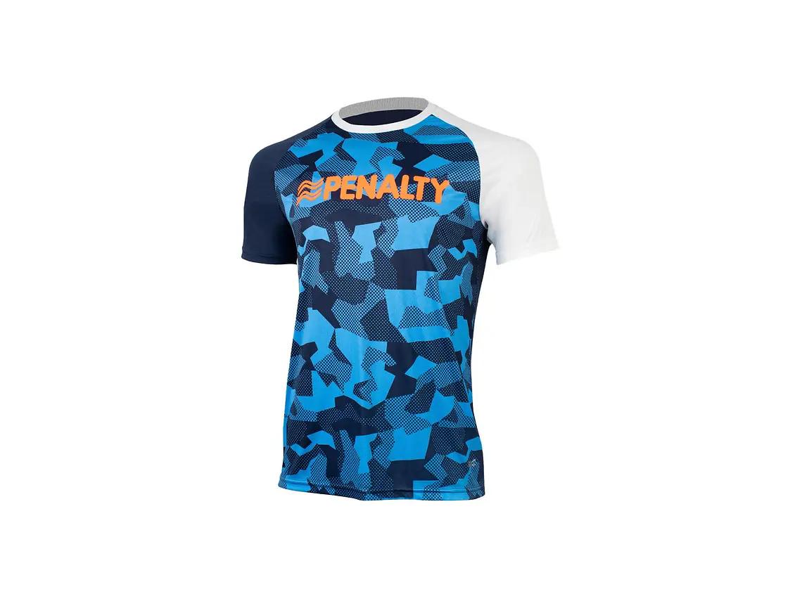 Polera Penalty Camuflaje Azul Oscuro Azul 1