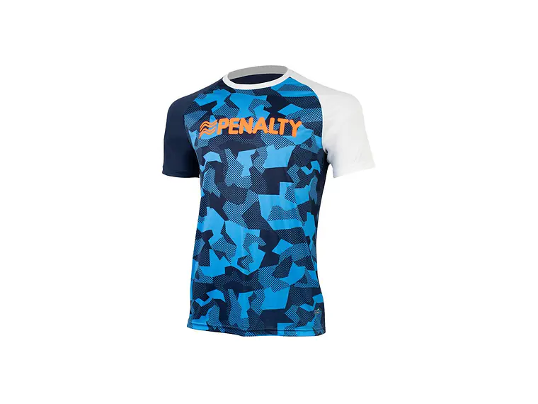 Polera Penalty Camuflaje Azul Oscuro Azul 1