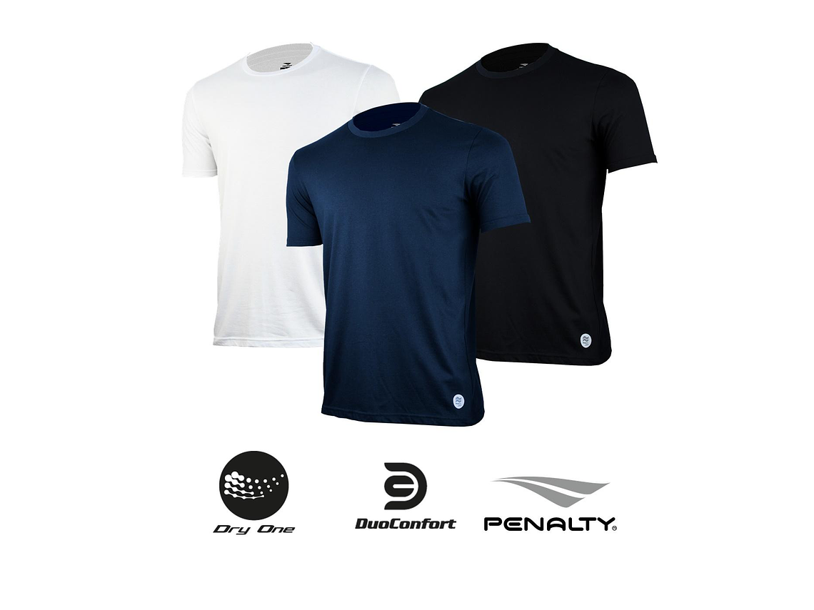 Polera Penalty Raiz Juvenil Blanco 6