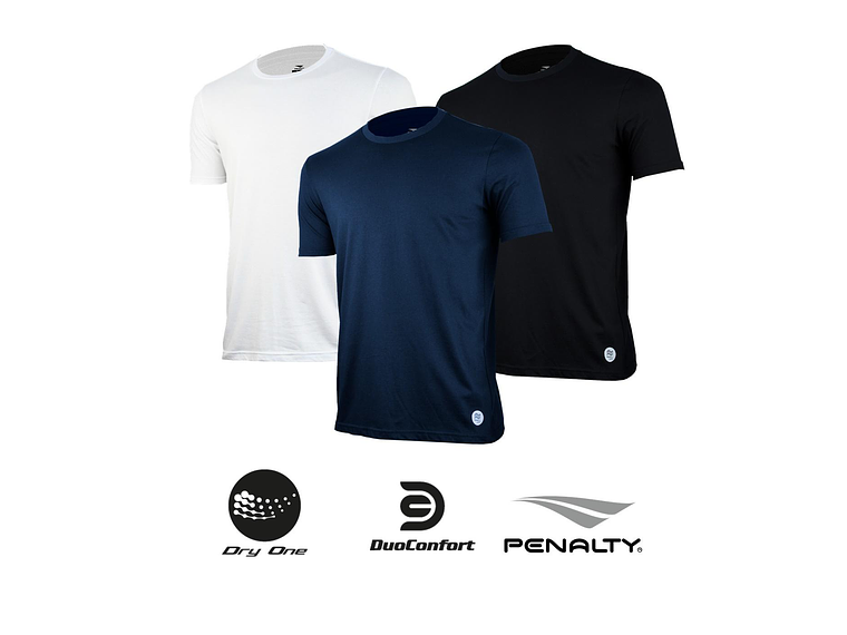 Polera Penalty Raiz Juvenil Blanco 6