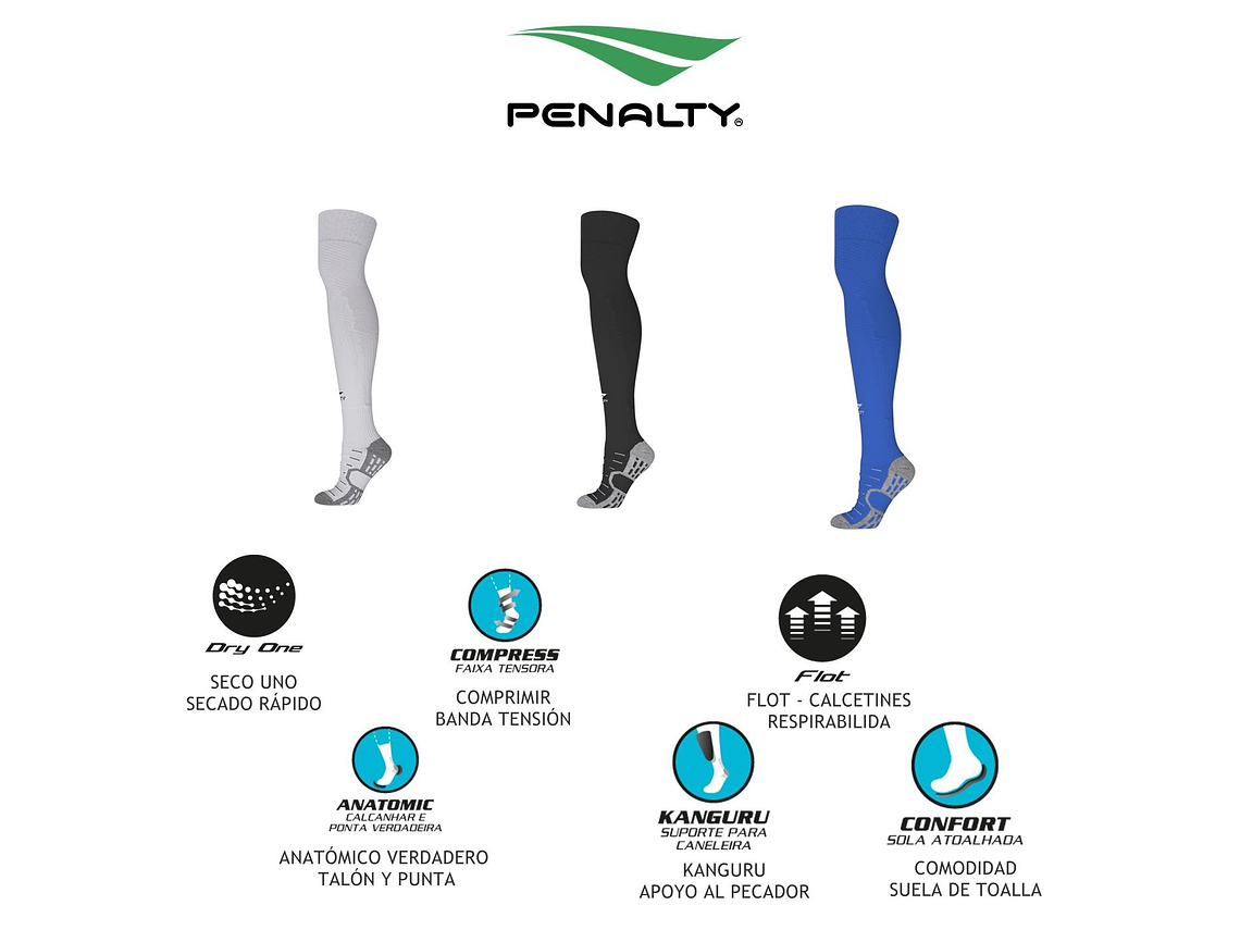 Medias de Fútbol Penalty Kanguru Adulto 39/43 6