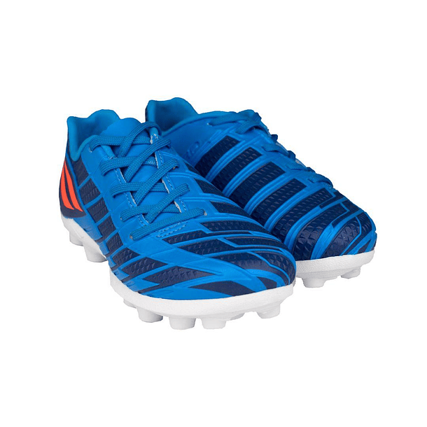 Zapato de Futbol Penalty Speed Azul/Naranjo 2