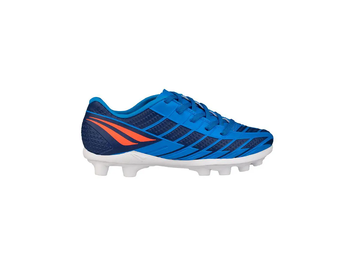 Zapato de Futbol Penalty Speed XXI Azul/Naranjo 3