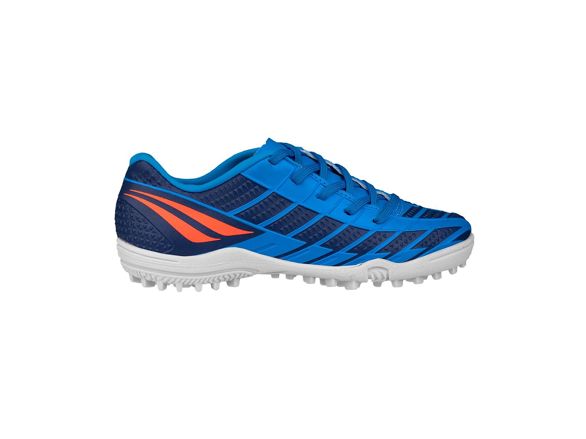 Zapato de Futbolito Penalty Speed Azul/Naranjo 1