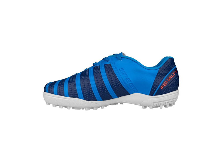 Zapato de Futbolito Penalty Speed Azul/Naranjo 4