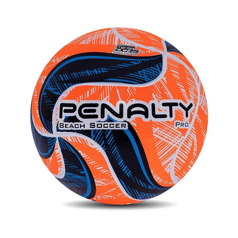 Balon De Futbol Playa Penalty Pro Ix Naranjo/Azul 1