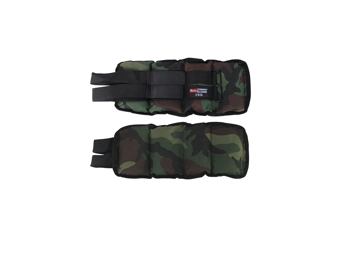 Peso Tobillo - Muñeca 2X 2 Kg Bus Sport 1