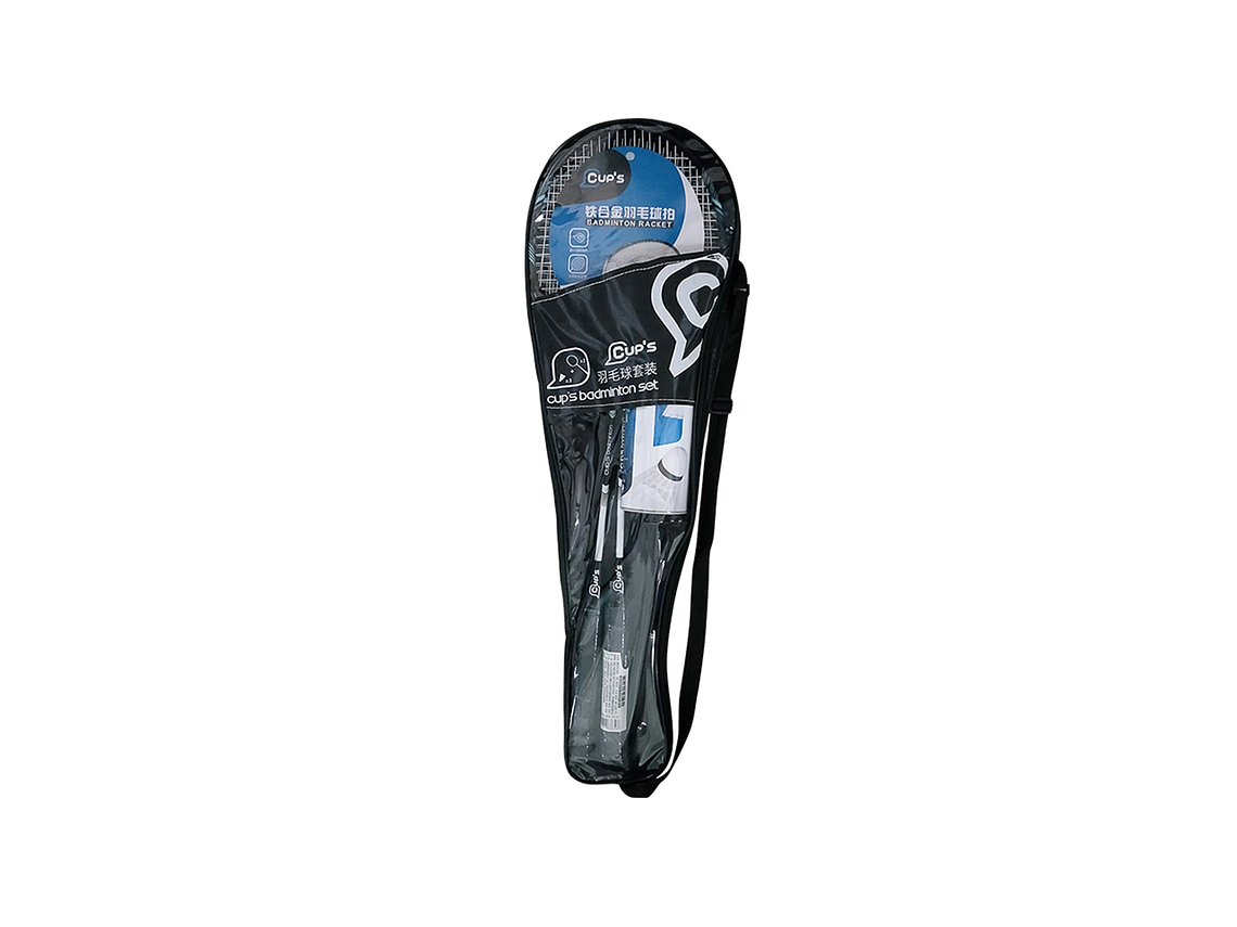 Set De Badminton Cup's 2 Raquetas 3 Plumilla 2