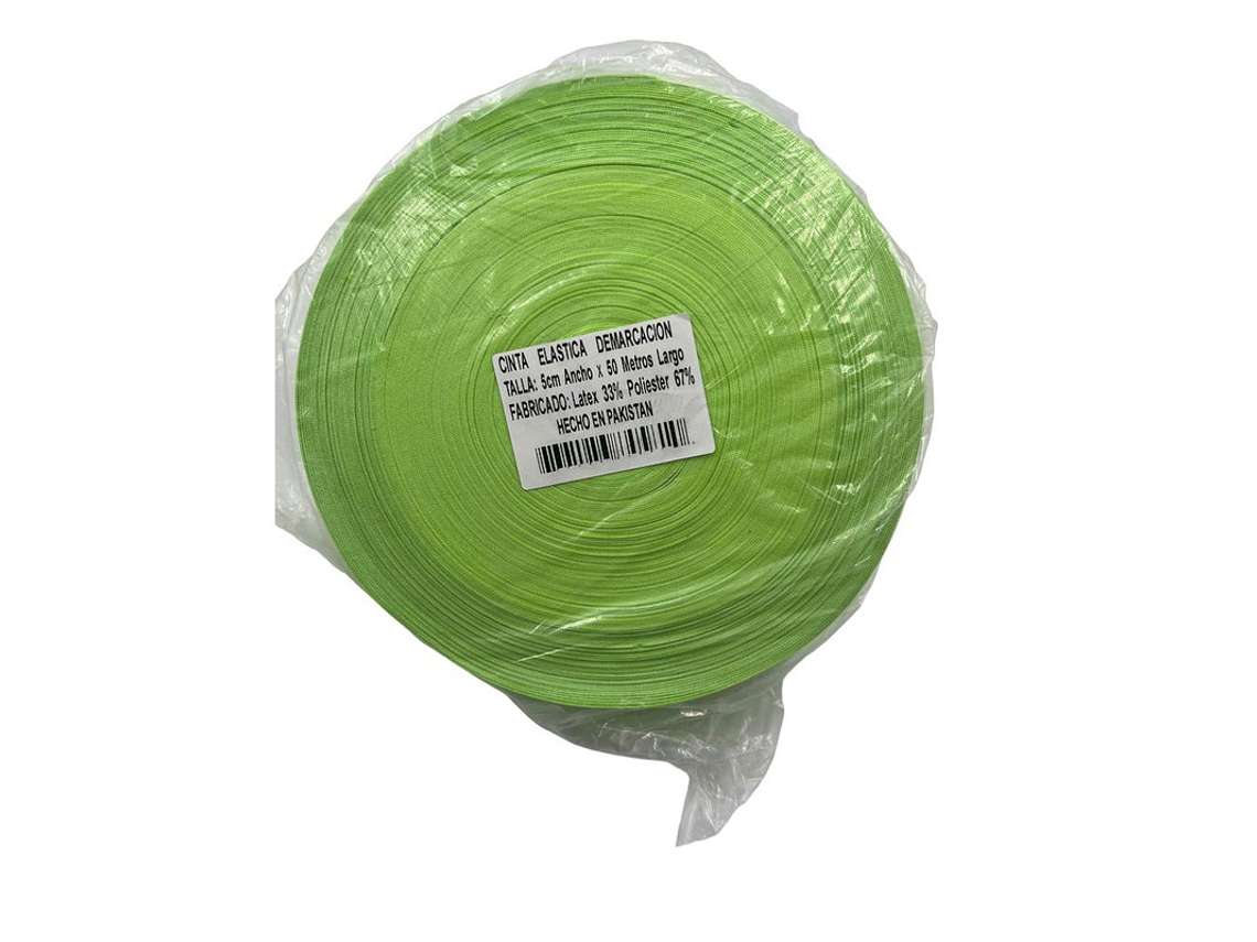 Elastico De Demarcacion Muuk Verde Fluor 50 Mt 3