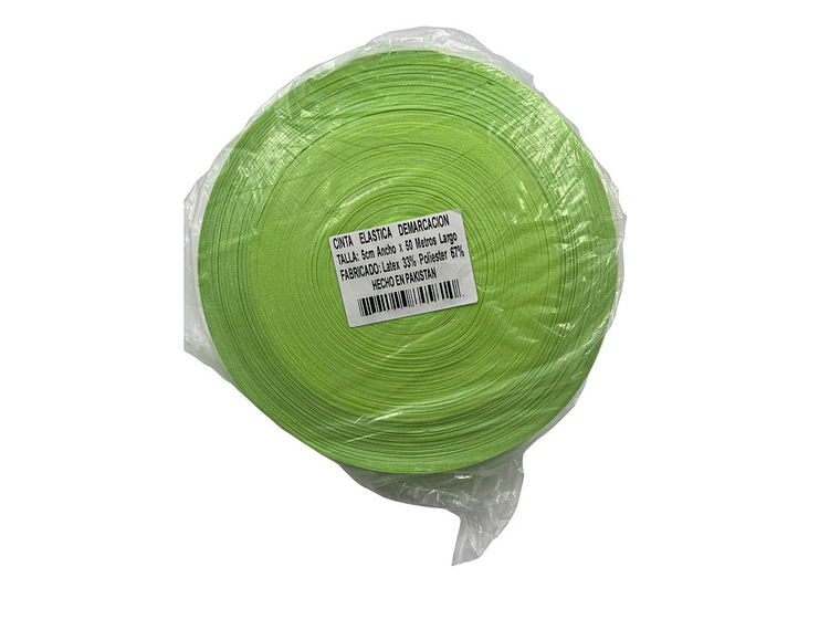 Elastico De Demarcacion Muuk Verde Fluor 50 Mt 3