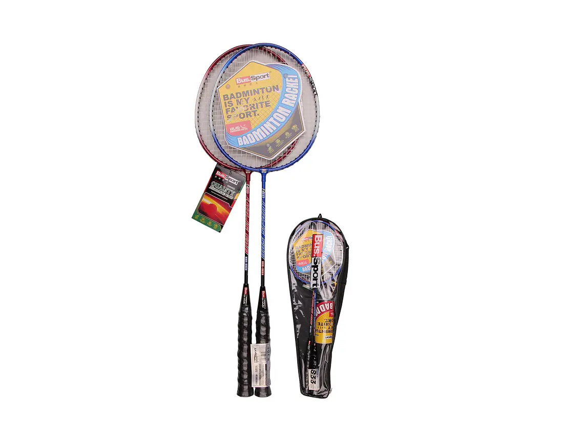 Set De Badminton Bus Sport 2 Raquetas 3 Plumilla 1