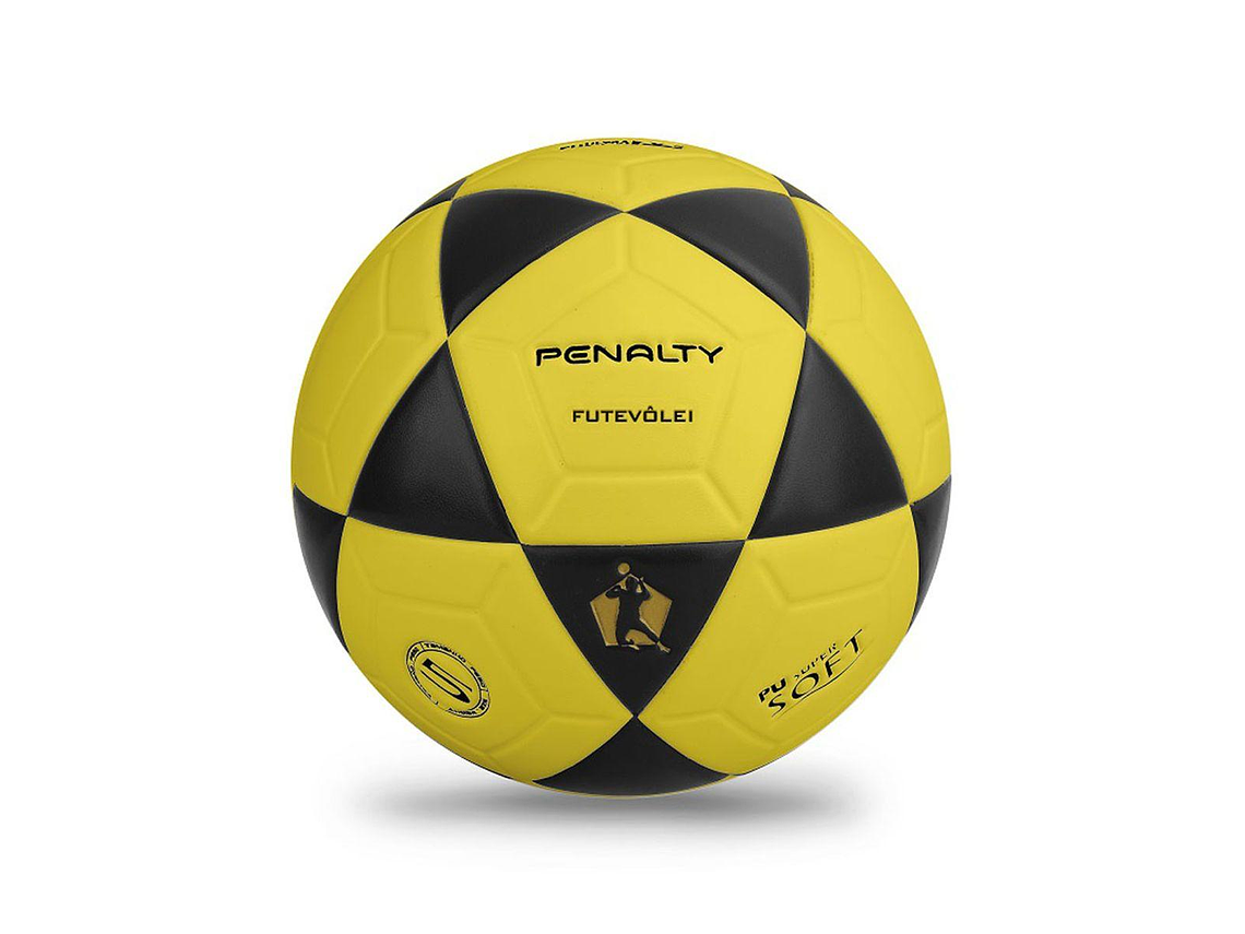 Balon De Futvóley Penalty Amarillo/Negro 1