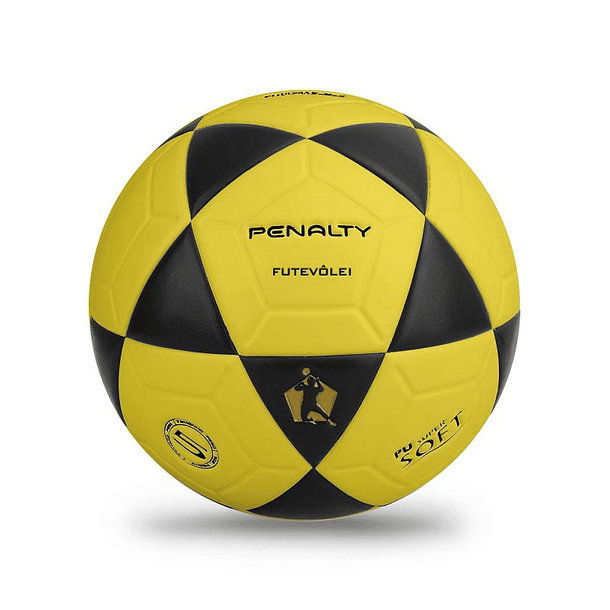 Balon De Futvóley Penalty Amarillo/Negro 1