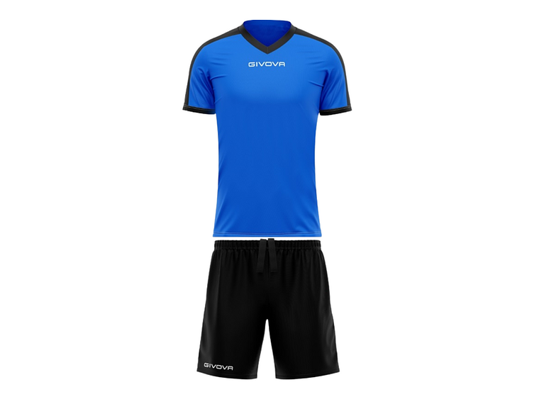 Conjunto Deportivo Givova Revolution Azul/Negro 1