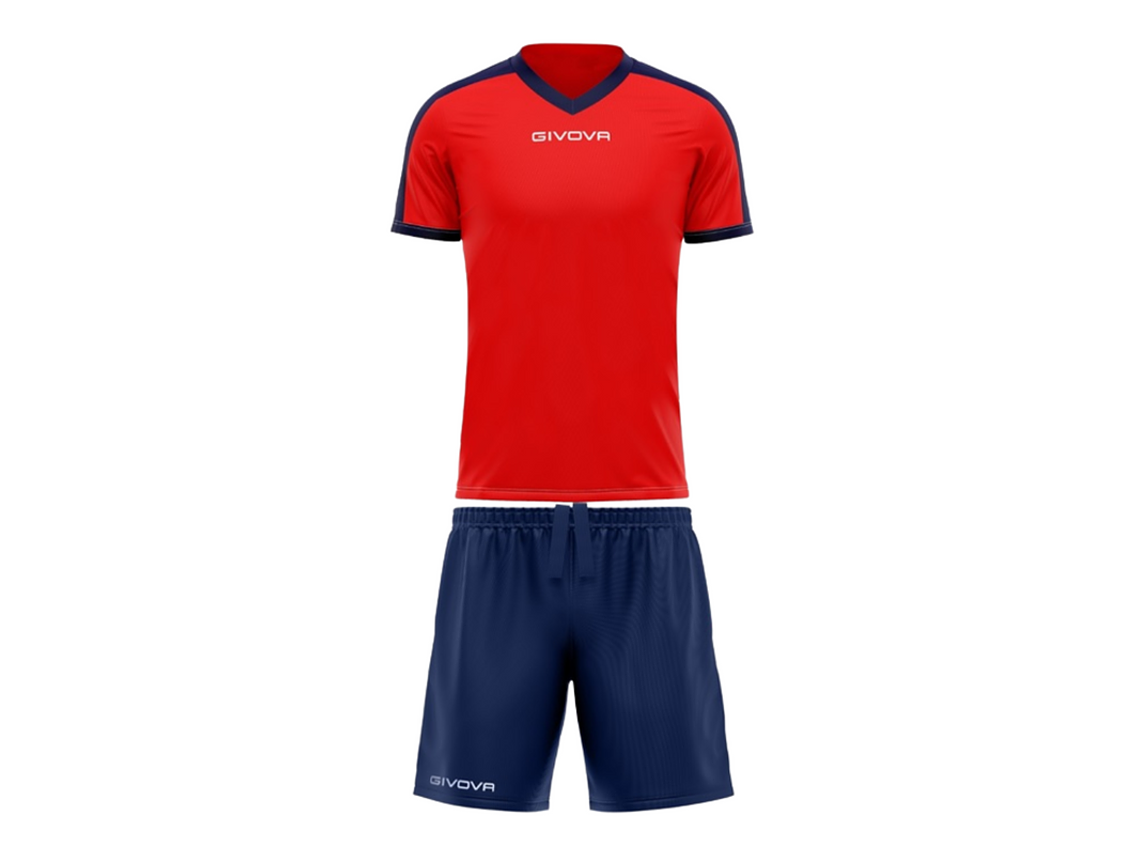 Conjunto Deportivo Givova Revolution Rojo/Azul 1