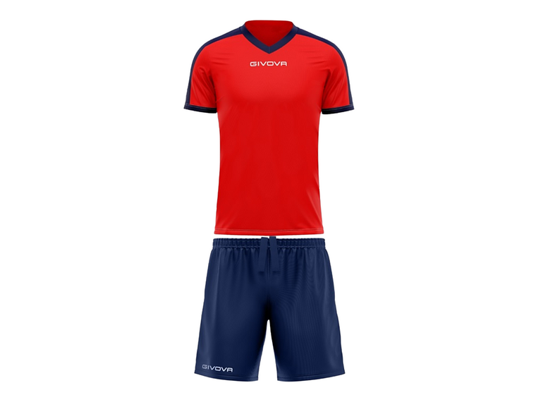 Conjunto Deportivo Givova Revolution Rojo/Azul 1