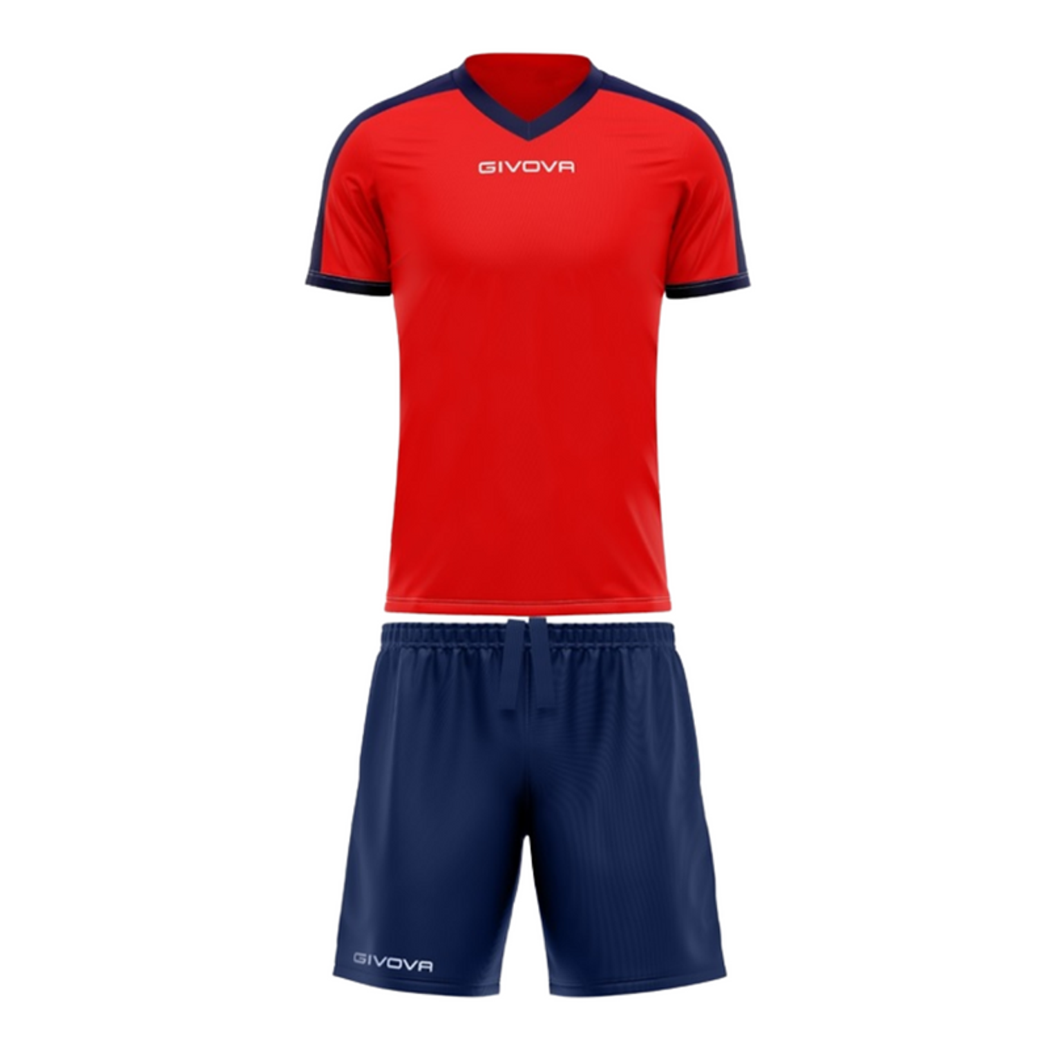 Conjunto Deportivo Givova Revolution Rojo/Azul 1