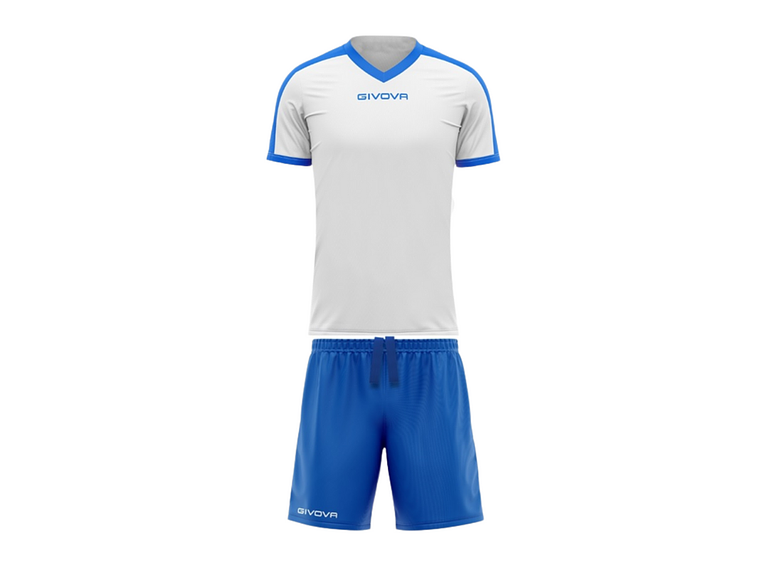 Conjunto Deportivo Givova Revolution Blanco/Azul 1