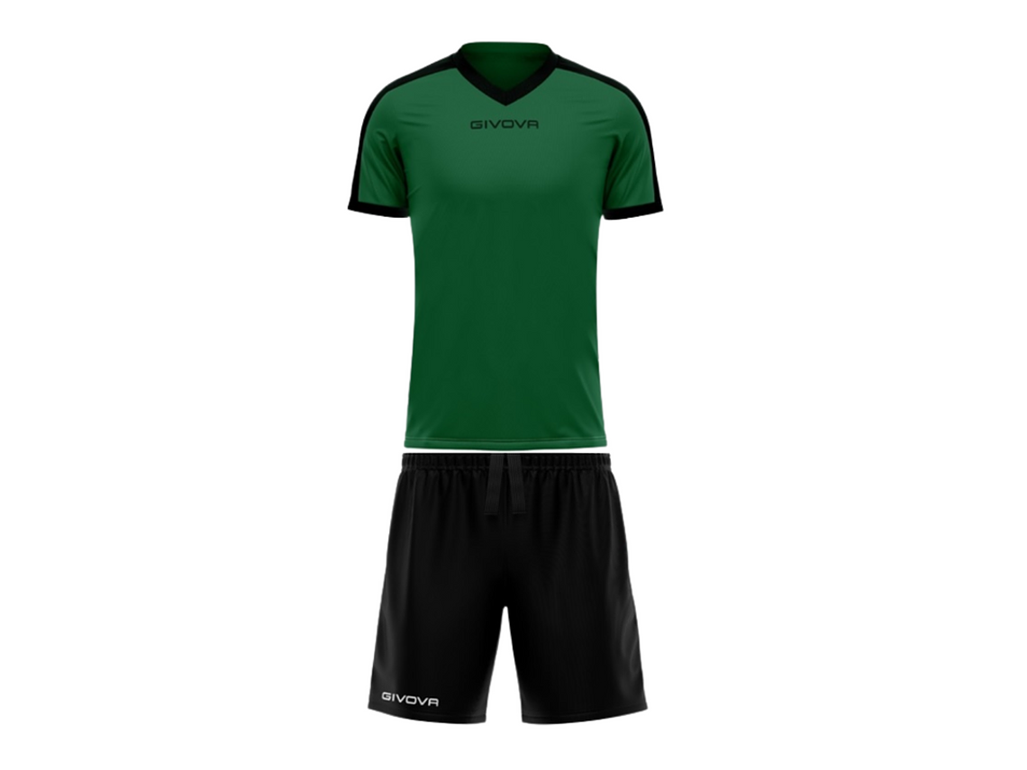 Conjunto Deportivo Givova Revolution Verde/Negro 1