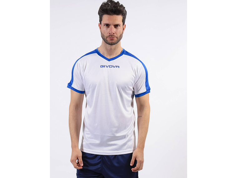 Conjunto Deportivo Givova Revolution Blanco/Azul 2