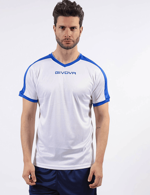 Conjunto Deportivo Givova Revolution Blanco/Azul