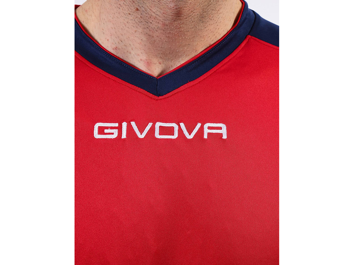 Conjunto Deportivo Givova Revolution Rojo/Azul 4