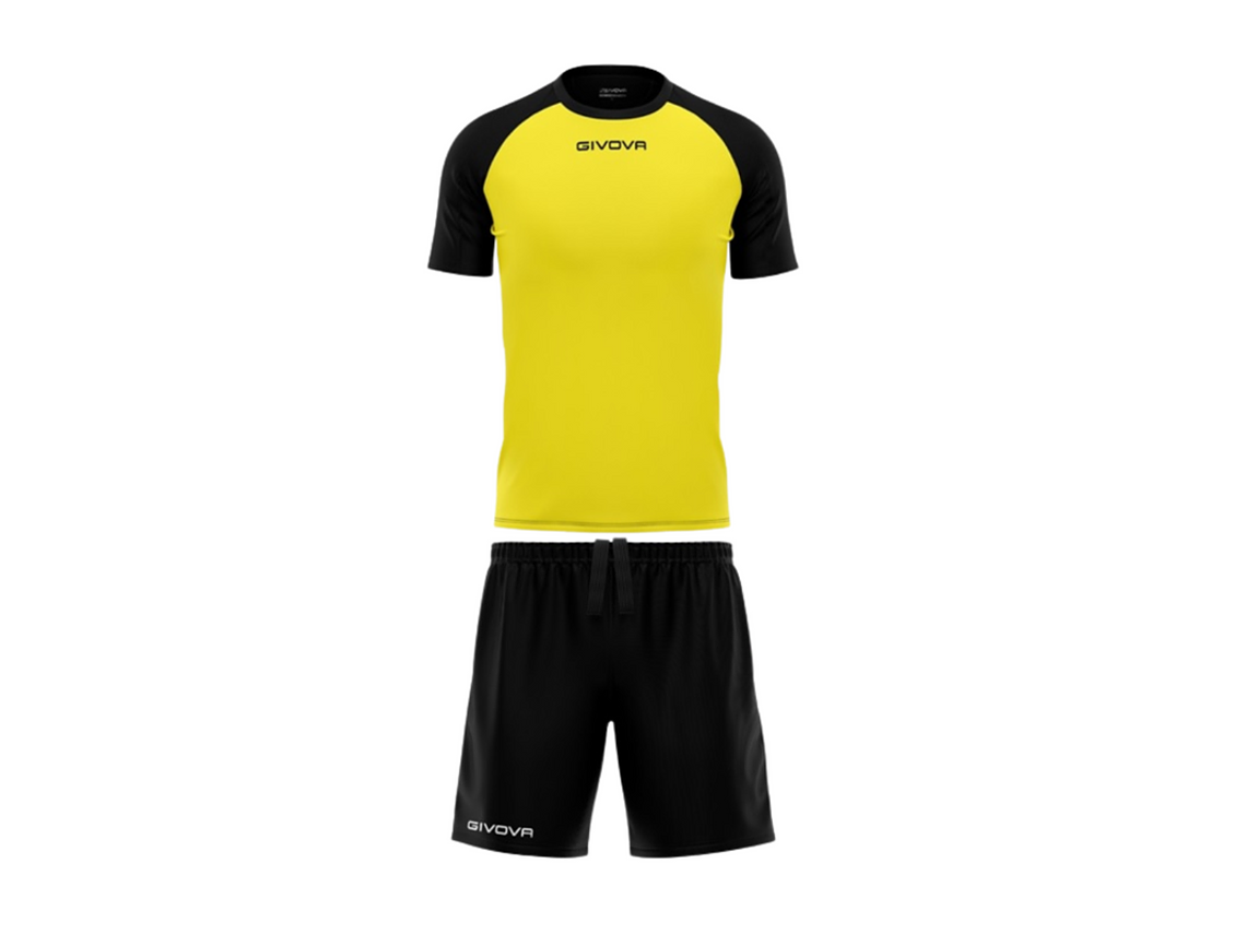 Conjunto Deportivo Givova Capo Amarillo/Negro 1