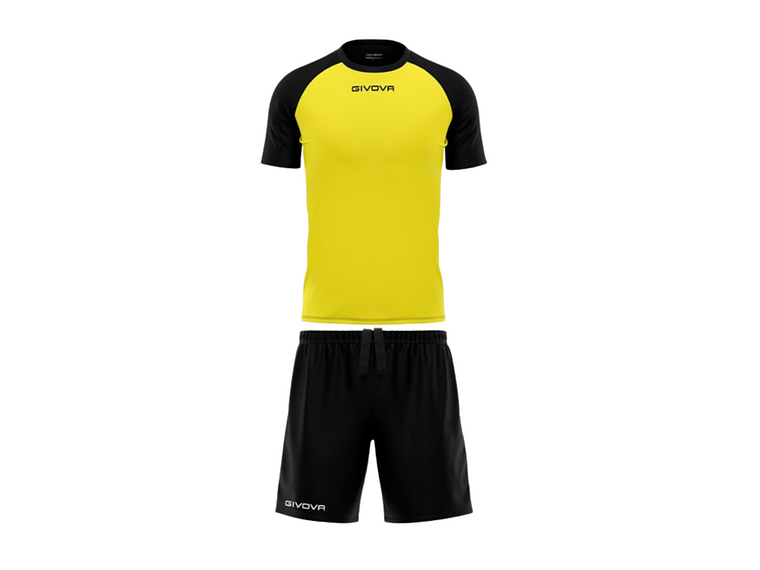 Conjunto Deportivo Givova Capo Amarillo/Negro 1