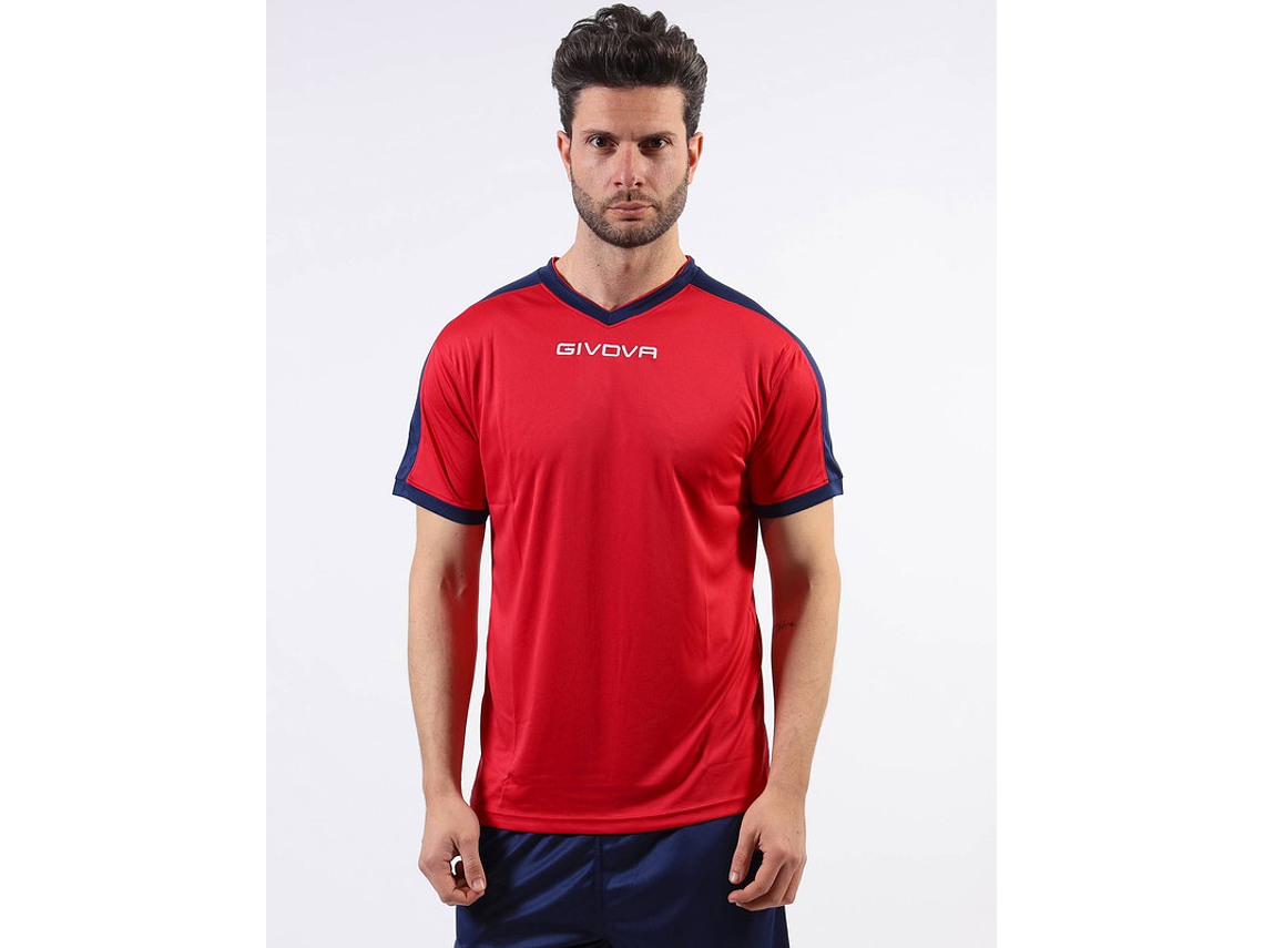 Conjunto Deportivo Givova Revolution Rojo/Azul 7