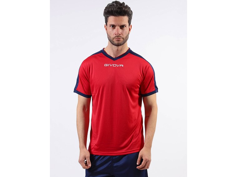 Conjunto Deportivo Givova Revolution Rojo/Azul 7