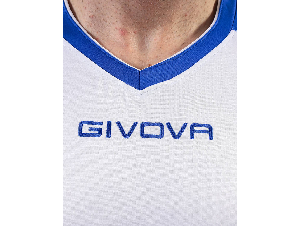 Conjunto Deportivo Givova Revolution Blanco/Azul 5