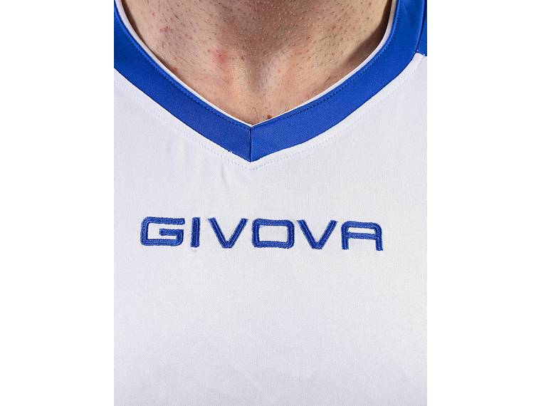 Conjunto Deportivo Givova Revolution Blanco/Azul 5