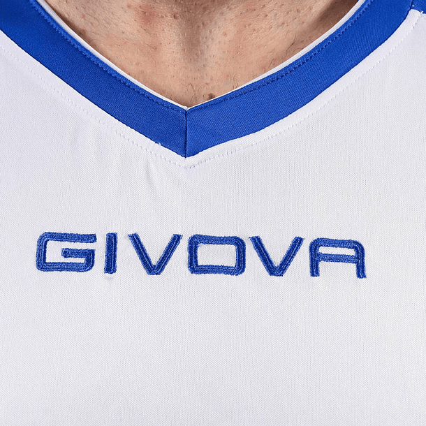 Conjunto Deportivo Givova Revolution Blanco/Azul 5