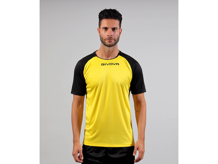 Conjunto Deportivo Givova Capo Amarillo/Negro 4