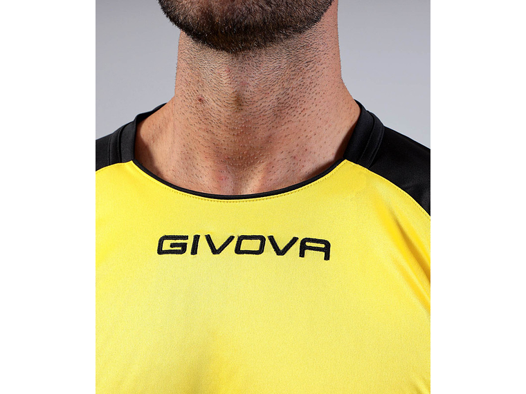 Conjunto Deportivo Givova Capo Amarillo/Negro 6