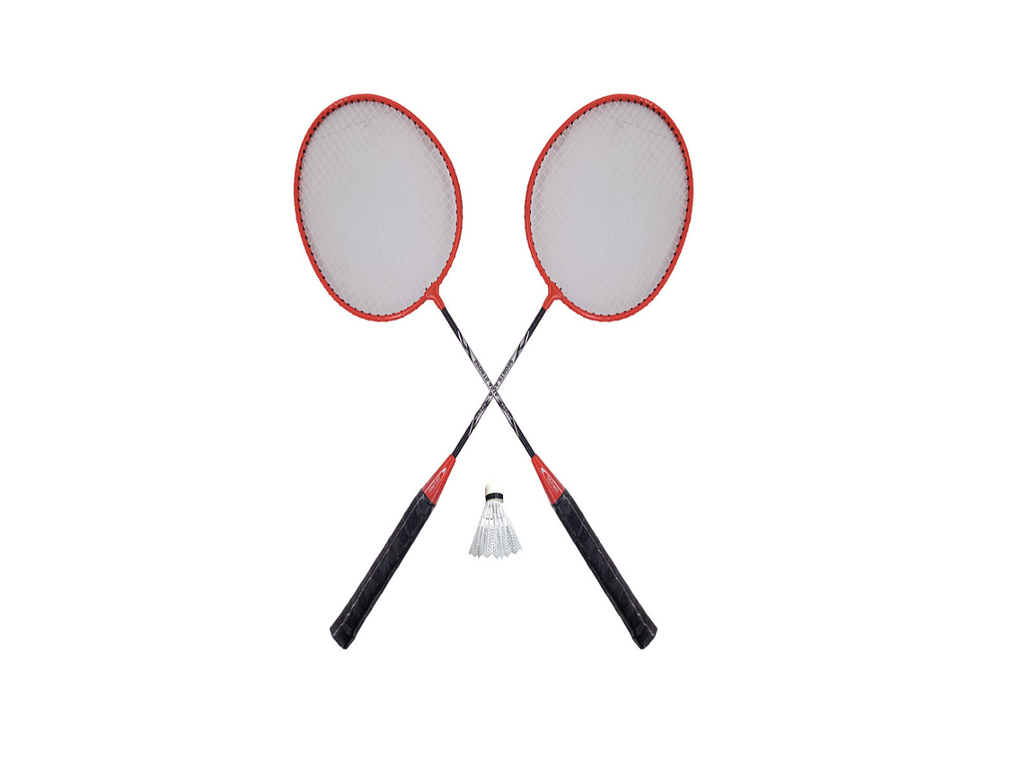 Set de Badminton Jieling 2 Raquetas 1 Plumilla 1