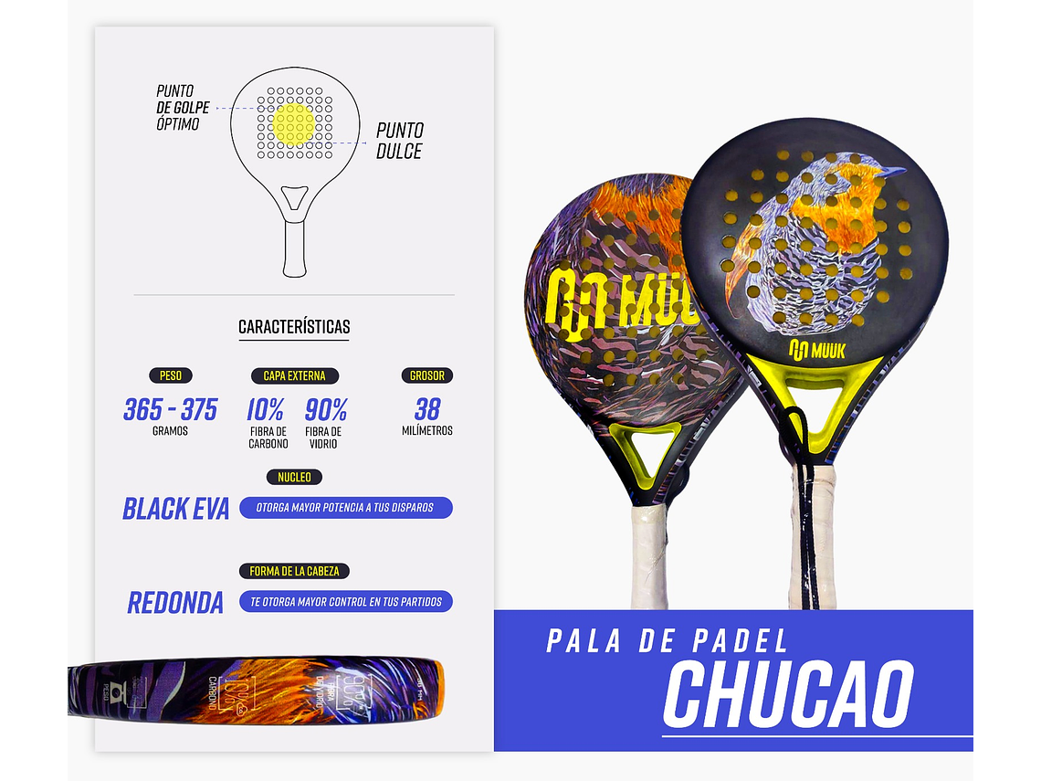 Pala de Padel Müük Chucao 7