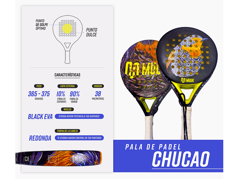 Pala de Padel Müük Chucao 7