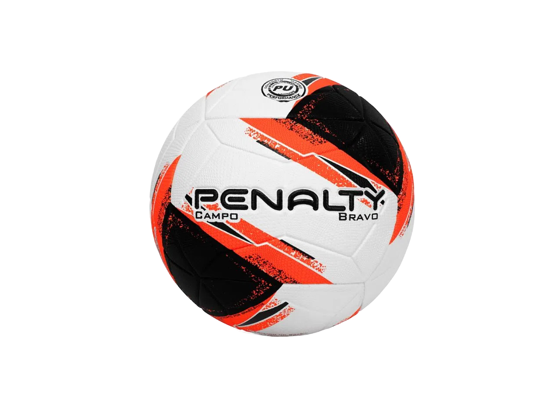 Balón de Fútbol Penalty Bravo XXIII Blanco/Naranjo 3