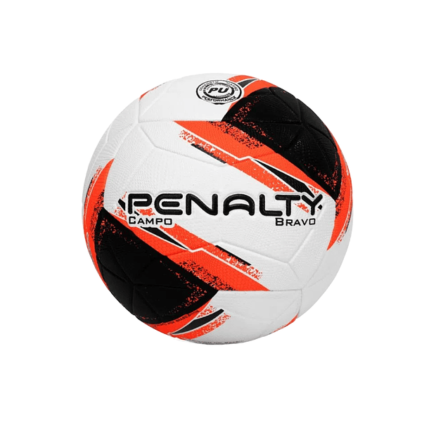 Balón de Fútbol Penalty Bravo XXIII Blanco/Naranjo 3