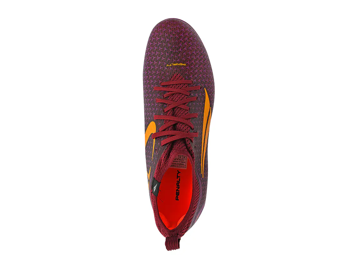 Zapato de Fútbol Penalty Garra S11 Locker Ecoknit XXI Burdeo 3