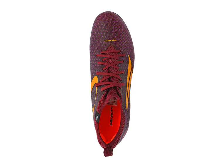Zapato de Fútbol Penalty Garra S11 Locker Ecoknit XXI Burdeo 3