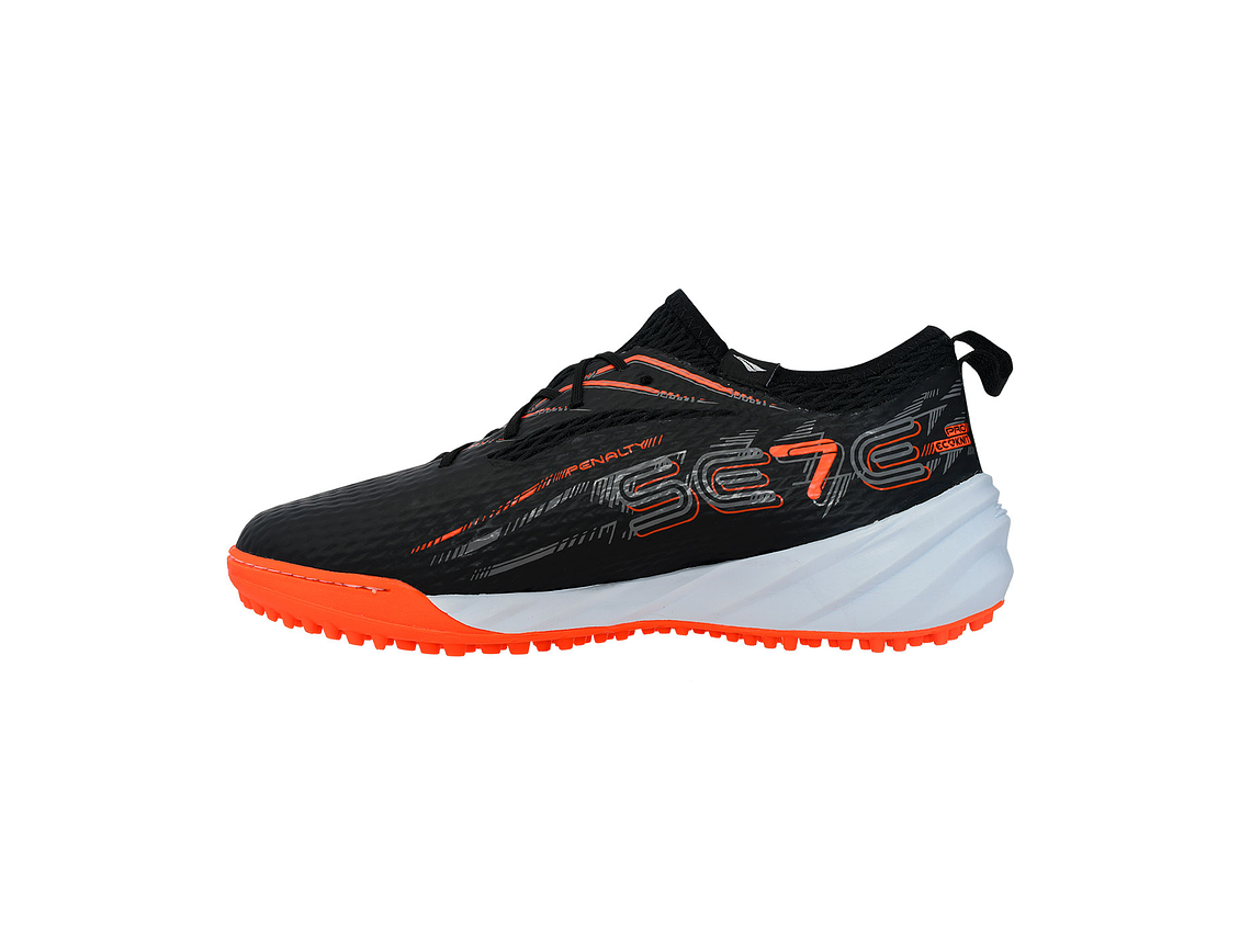 Zapatos de Futbolito Penalty Se7e Pro Ecoknit Y-2 Negro 2